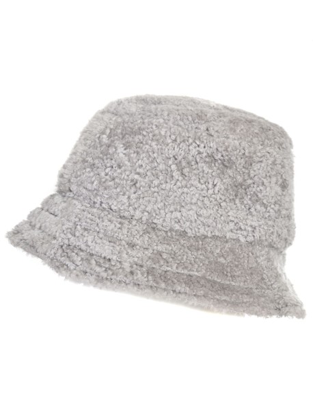 Palarie bucket in gri deschis