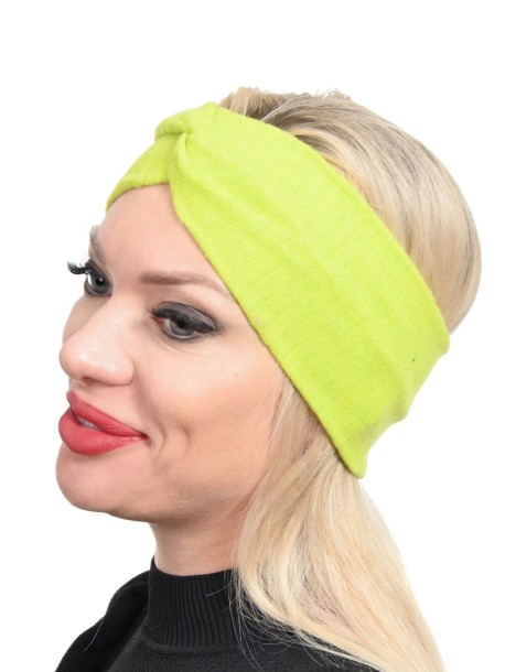 Bentita pentru cap - galben semnal