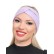 Bentita pentru cap - violet deschis