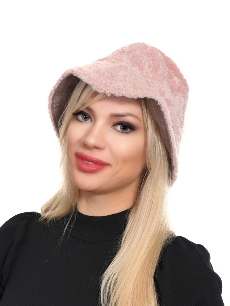Palarie bucket in roz