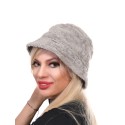 Palarie bucket in gri deschis