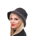 Palarie bucket in gri