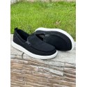 Espadrile pentru barbati confortabile - negre