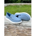 Espadrile pentru barbati confortabile - albastru deschis