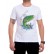 Tricou pentru barbati alb si verde - vanzari М 1