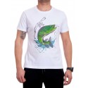 Tricou pentru barbati alb si verde - vanzari М