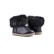 Botine negre cu blanita