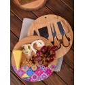 Tablă de brânză cu cutite