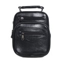 Geanta din piele ecologica pentru barbati Vintage Polo - mic, negru