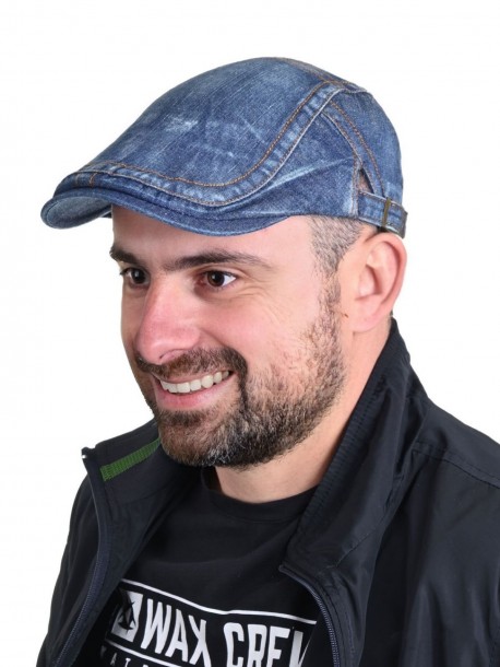 Bască denim bleumarin 