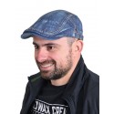 Bască denim bleumarin 