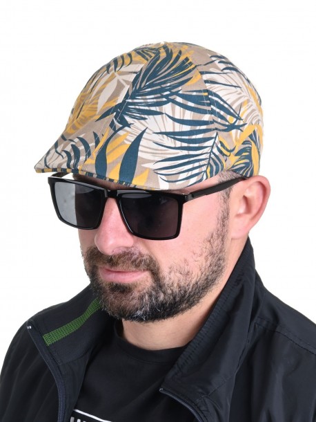 Bască colorată de vară pentru bărbați