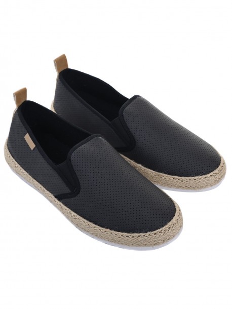 Espadrile pentru bărbați de culoare neagră