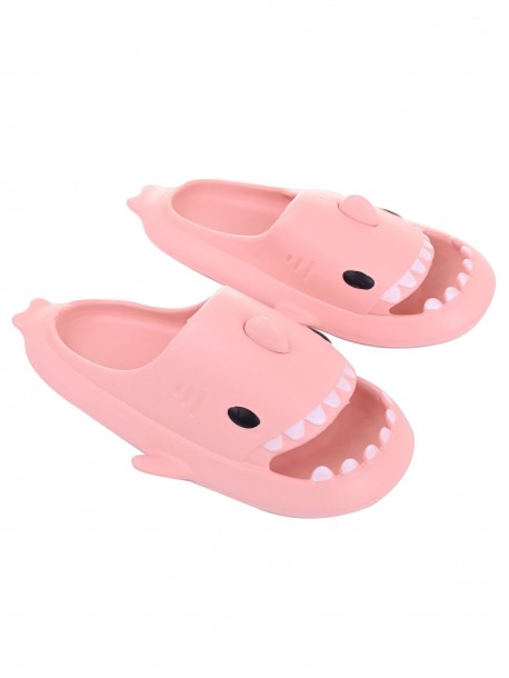 Papuci roz copii Shark