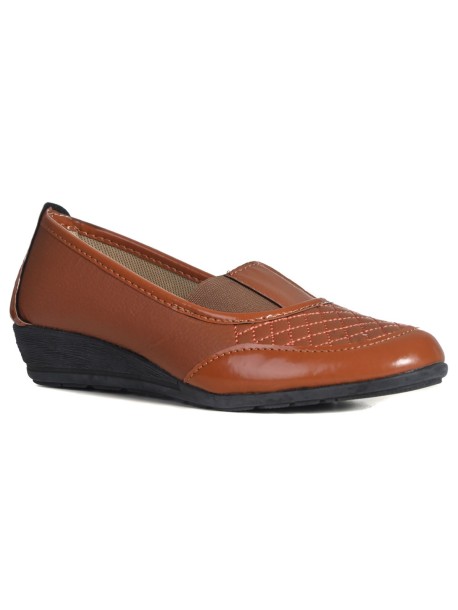 Pantofi cu platforma - maro