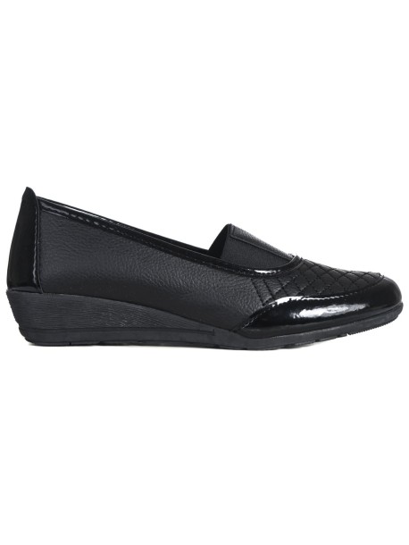 Pantofi cu platforma - negru
