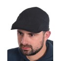 Basca bărbătească din denim - negru