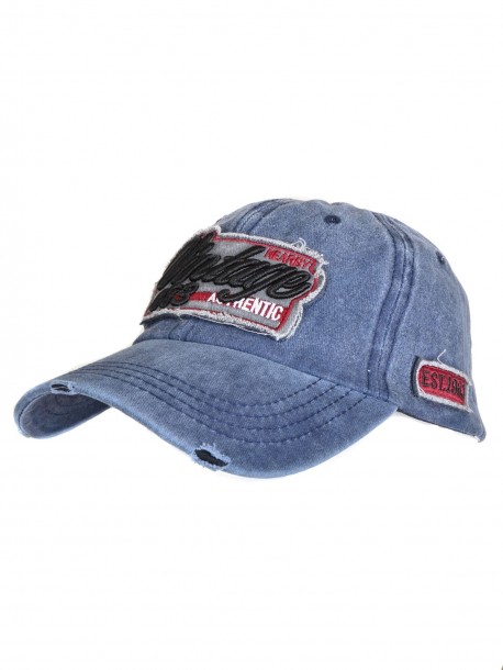 Șapcă din denim de vară Vintage