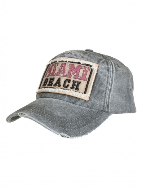 Șapcă din denim Miami