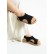 Sandale din dantela de culoare neagra 2