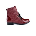Botine Klavdia bordo