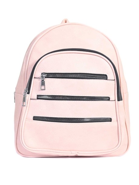 Rucsac din imitatie de piele - roz