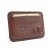 Portcard din piele maro deschis Mod 53 - 10 1