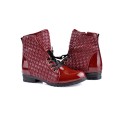 Botine Klavdia bordo
