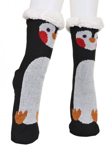 Șosete de casă Pinguin