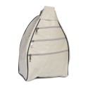 Rucsac de dama din piele - crem