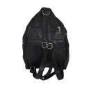 Rucsac negru de dama din piele naturala