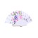 Evantai din satin cu motive florale