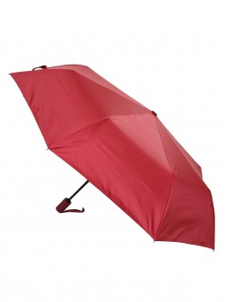 Umbrelă automată rezistentă la vânt - roșie
