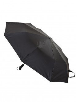Umbrelă automată pliabilă de culoare neagră