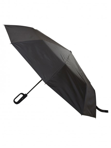 Umbrelă de ploaie neagră rezistentă