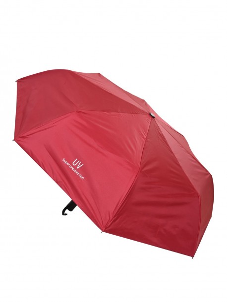 Umbrelă de soare cu protecție UV - roșie