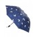 Umbrelă albastră cu fluturi 1