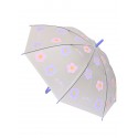 Umbrelă cu flori pentru copii - violet