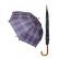 Umbrelă de ploaie în carouri - Culoare albastră 2