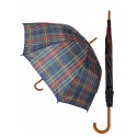 Umbrelă de ploaie în carouri - Culoare verde