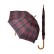 Umbrelă de ploaie în carouri - Culoare neagră 2