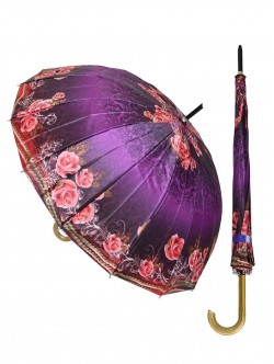Umbrelă elegantă pentru femei - violet