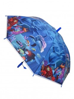 Umbrelă pentru copii, de culoare albastră pentru băieți