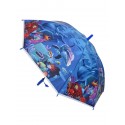 Umbrelă pentru copii, de culoare albastră pentru băieți