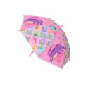 Umbrelă pentru copii pentru o fetiță cu dinozauri