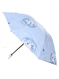 Umbrelă pliabilă pentru copii - albastră
