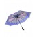 Umbrelă colorată pentru femei - albastră 041 2
