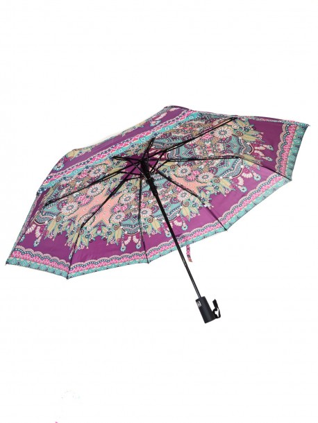 Umbrelă colorată pentru femei - violet 041