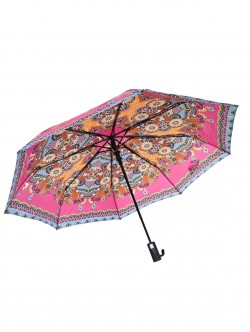 Umbrelă colorată pentru femei - roz