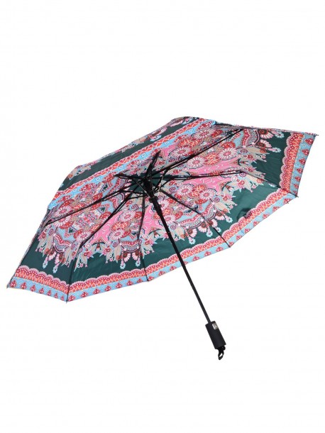 Umbrelă colorată pentru femei - verde 041